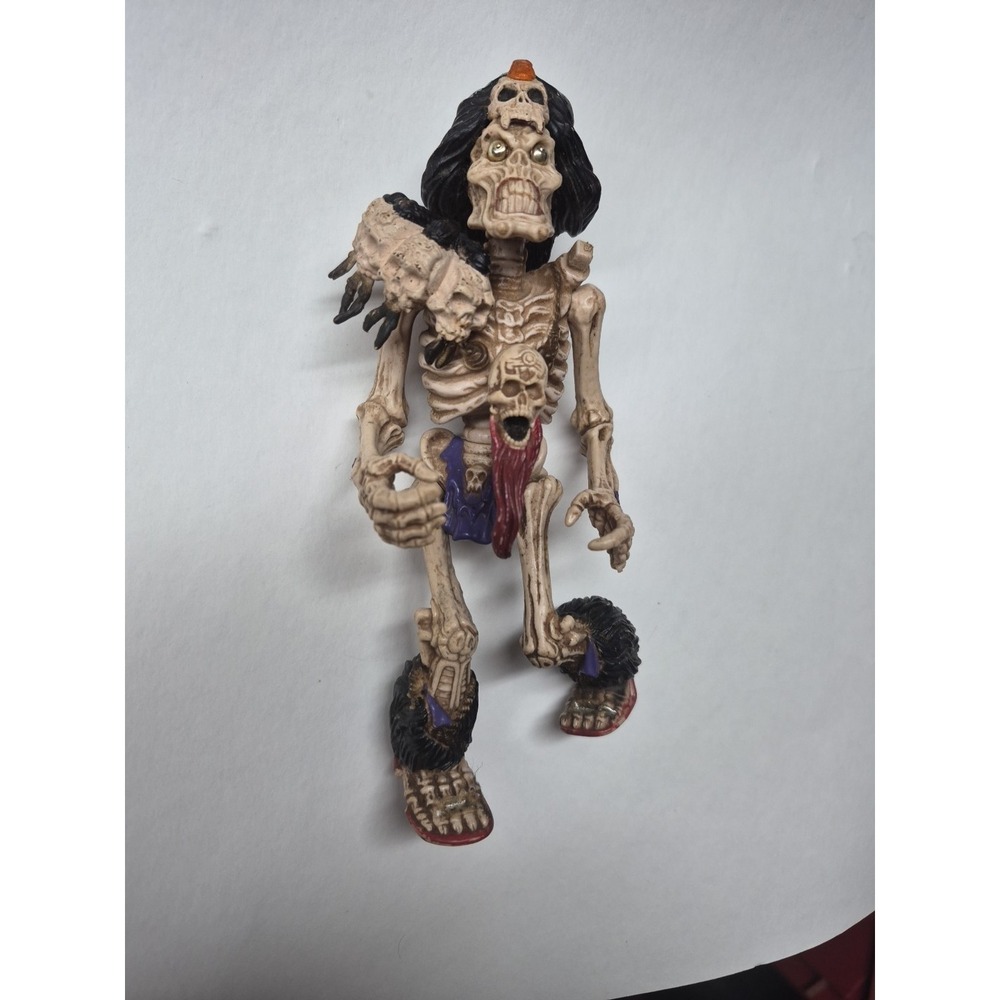 Vintage 1994 LEG Action Figure of Baron Dark Skeleton Warriors Playmates